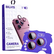 SDT Apple iPhone 18 Pro Max Bilvis Titan Kamera Lens - Bordo