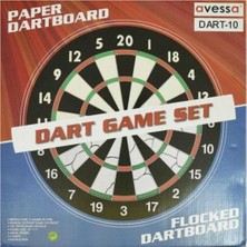 Avessa Dart-10 45 Cm Çapında Dayanıklı Dart Hedef Tahtası Modeli ile Yüksek Performans