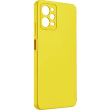 SDT Xiaomi Redmi Note 12 Pro 5g Nano Içi Kadife Silikon - Sarı