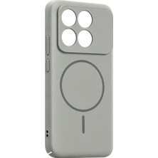 SDT Xiaomi Poco X6 Pro Mika Pc Magsafe Kapak - Gri