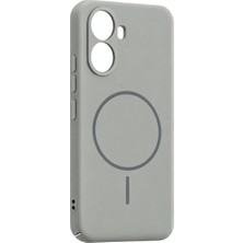 SDT Xiaomi Poco X8 Pro Mika Pc Magsafe Kapak - Gri