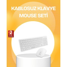 Sbus Shop Kablosuz Klavye Mouse Takımı - Ergonomik, Sessiz ve Enerji Tasarruflu