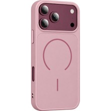 SDT Apple iPhone 18 Pro Azus Magsafe Kapak - Pembe