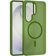 SDT Joko Samsung Galaxy S25 Ultra Pulse Magsafe Kapak - Yeşil