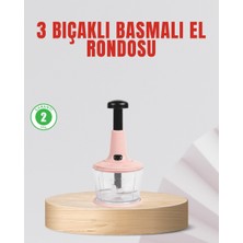 Sbus Shop Manuel Mutfak Rondosu Keskin Bıçaklı Geniş Hazneli