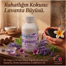 Nada Kozmetik Dr Orgin's 250 ml Aromaterapi Masaj Yağı Lavanta