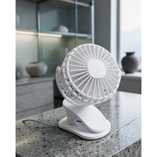 Hazal Boutique Klipsli Mini Fan 3 Hız Seçeneği UCZZAF01VANTİLATÖR-4