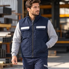 Gabardin Iş Yeleği Içi Polarlı