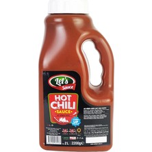 Lets Hot Chili Sos 2200 gr * 6 Adet