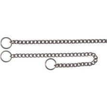 Köpek Zincir Boğma Tasma 50 cm 3 mm