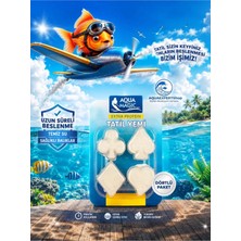 Balık Tatil Yemi - Dörtlü Yem - Yavaş Salınım - Ekstra Protein - Balıklarınız Güvende Kalsın