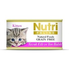 Kitten Tahılsız Tavuk Etli Ton Kedi Konservesi 85 gr