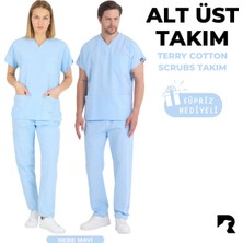 Raven Uniform Doktor Hemşire Forması Medikal Forma Cerrahi Alt Üst Takım Ince Kumaş