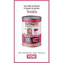 Yavru Kedi Konservesi 400 gr Tavuk Parçacıklı Jöleli Yaş Kedi Maması (2-12 Ay) – Tam ve Dengeli Beslenme