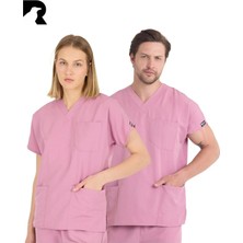 Raven Uniform Unisex Yarasa Kol Hemşire ve Doktor Forması Takımı Scrubs Hastane Üniforması ( Sadece Üst )