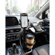 Rüzgar Dekor Araç Bardaklık Organizasyonu Telefon Tutuculu UCZZ4140ARAÇTEPSİTELEFONTUTUCU-2