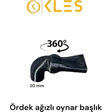 Yeni Nesil Sumplu Pipo Filtre Ördek Ağızlı Oynar Başlık Dirsek 20 mm Boru Için