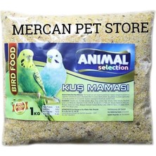 Yumurtalı Havuçlu Ispanaklı Kuş Maması 1 kg Kuşu Kanarya Sevda Cennet Papağanı Mama