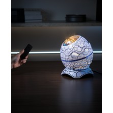 Rüzgar Dekor Gece Lambası Projektörü Dinozor Yumurtası 14 Renk Seçeneği UUCZK890SPEAKER2