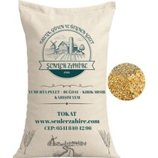 Kırık Mısır + Buğday + Yumurta Pelet Yem - 5 kg
