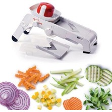 Tupperware Dilim Dlim Çok Amaçlı Kesim Aleti Pratik Kullanım İçin Beyaz Renkli