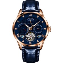 Kronen&söhne KS4011 Azure Royale Tourbillon Mekanik Otomatik Erkek Kol Saati
