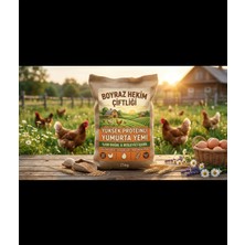 Zengin Proteinli Yumurtalar Özel Karışım Tavuk Kaz Ördek Yemi Çörekotu Posalı 1 Kğ