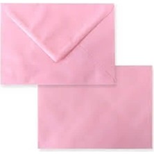 Bekar Ambalaj Zarf Pembe Renkli Mini 7x9 cm 1000 Adet