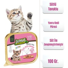 Yavru Kedi Püresi Sütlü-Tavuklu 100 gr
