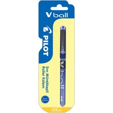 Pilot V-Ball 0.5 Sıvı Mürekkepli Roller Kalem Mavi 2 Adet