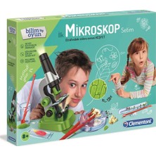Clementoni Bilim Seti İlk Mikroskop Setim 64963 3 - 6 Yaş Eğitici Oyun ile Bilim Dünyasını Keşfet