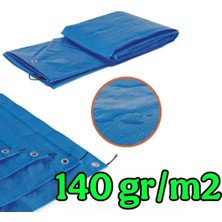 3x2 Metre Mavi Branda Çadır Gölgelik Su Toz Geçirmez Tente