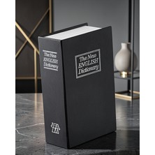Alemdar Pazarlama Kitap Görünümlü Kilitli Çelik Gizli Kasa Uuczkasa3