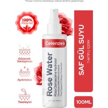 Gül Suyu Gözenek Sıkılaştırıcı Aydınlatıcı ve Tazeleyici Tonik Saf Gül Mayası Rose Water 100ML