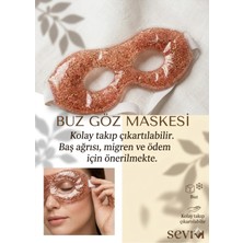 Göz Maskesi Sıcak Soğuk Jel Simli Göz Altı Torbası Şişlik Giderici Termojel