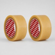 Mythriva Şeffaf Koli Bandı 2 Adet, 45 mm x 100 Mt, Güçlü Yapışkan