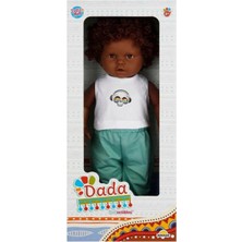 1060091 Dada Kıvırcık Saçlı Bebek 60 cm -Sunman