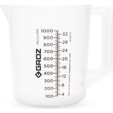 Groz 1lt Dereceli Sürahi Ölçü Kabı JUG/1000G