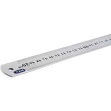 Myg Plus Çelik Cetvel, 50 Cm, Dayanıklı Malzeme