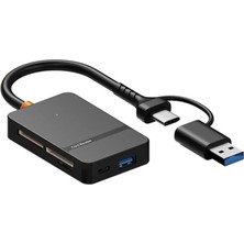 Marsilyan ADS-315 Type-C+ Lightning 8 In 1 Card Reader 5gbps ZR784