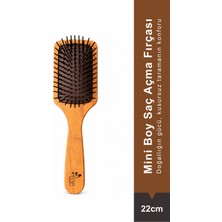 Elsa Professional A1284 Mini Boy Ahşap Saç Açma Fırçası 22 cm