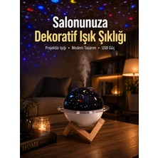 Royaleks Gece Lambası Özellikli Taşınabilir Nemlendirici ve Aromaterapi Cihazı USB Girişli