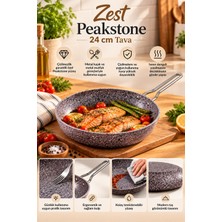 Zest Peakstone Tava 24 cm Mocha 4mm Kalınlık