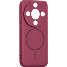 Be Huawei Honor Magic 8 Lite Mika Pc Magsafe Kapak - Bordo Najmaddin