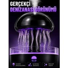 Royaleks Rgb Işıklı Denizanası Hava Nemlendirici Ultrasonik Buhar Makinesi 2h 4h 8h Zamanlayıcılı