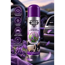 Joker Torpido Parfümlü Silikon Sprey 220 ml Lavanta ile Araç İç Temizliği ve Koruma Sağlar