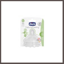 Bezos Naturalfeeling Biberon Emziği 4 Ay+ Akış Ayarlı 2li ECO123