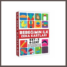 Bezos 2205 Eğitici Kartlar 6-12 Ay Zeka Kartları ECO123