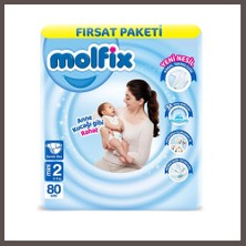 Bezos Bebek Bezi Fırsat Paketi 2 Beden 3-6 kg 80 Adet ECO123