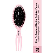 Elsa Professional Magical Curl Saç Fırçası Pembe